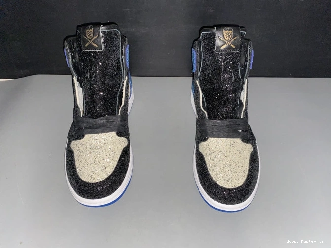 JORDAN 1 CK5566-400 DESIGN GLITTER X FRAGMENT AIR 0726